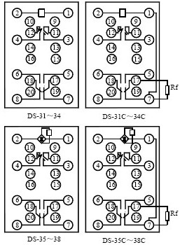 DS-31時(shí)間繼電器接線圖