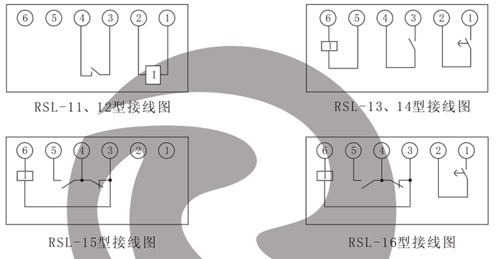 RSL-15產(chǎn)品接線圖