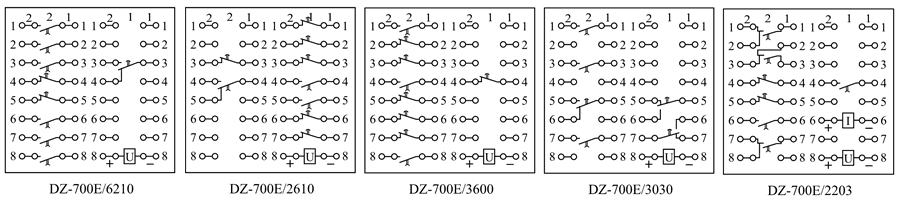 DZ-700E/3030內(nèi)部接線圖