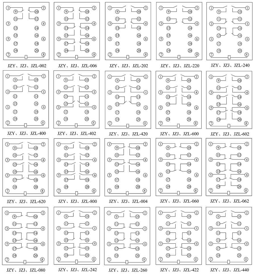 JZY-620內(nèi)部接線圖