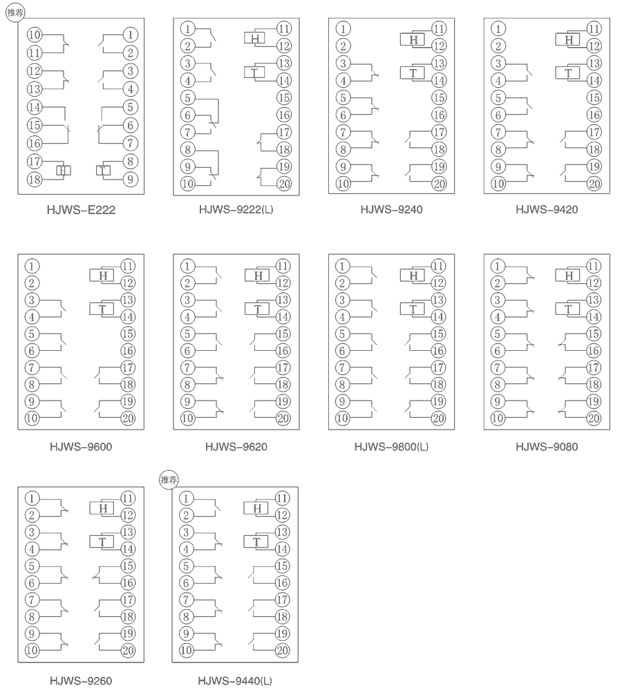HJWS-9420內(nèi)部接線圖