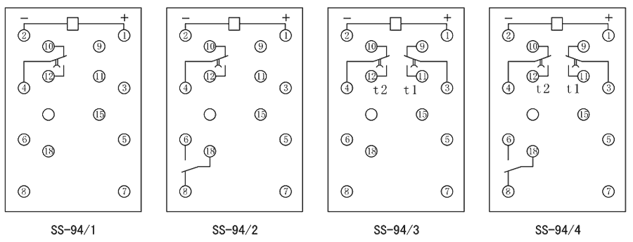 SS-94/1內(nèi)部接線圖