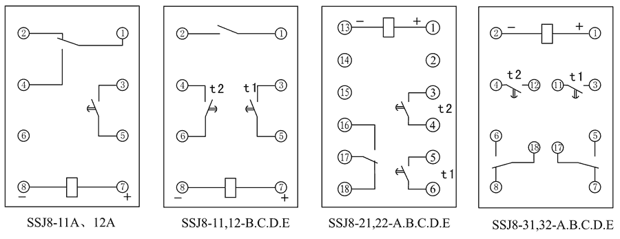 SSJ8-31B內(nèi)部接線圖