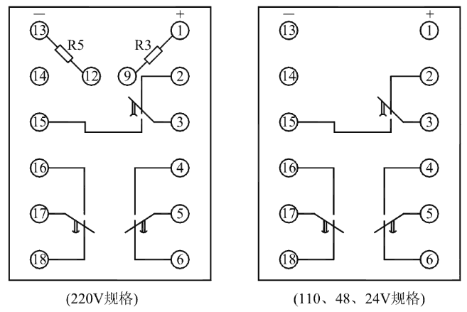 BS-13內部接線圖