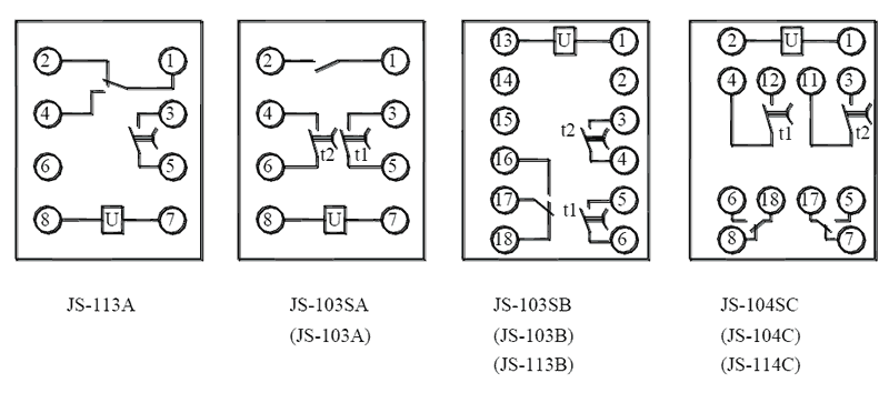 JS-104SC內(nèi)部接線圖