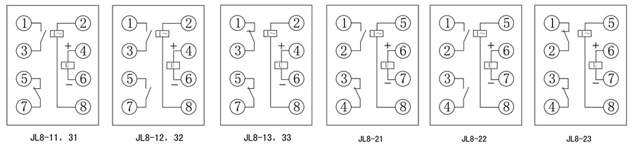 JL8-32內(nèi)部接線圖