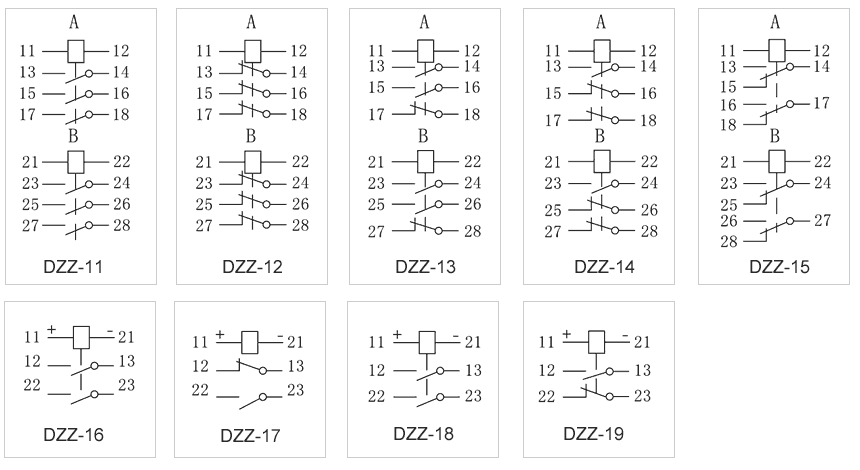 DZZ-16內部接線圖