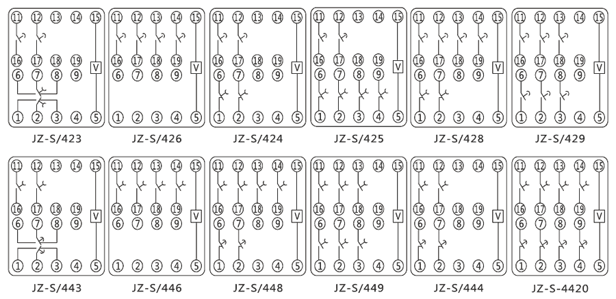 JZ-S/426內(nèi)部接線(xiàn)圖