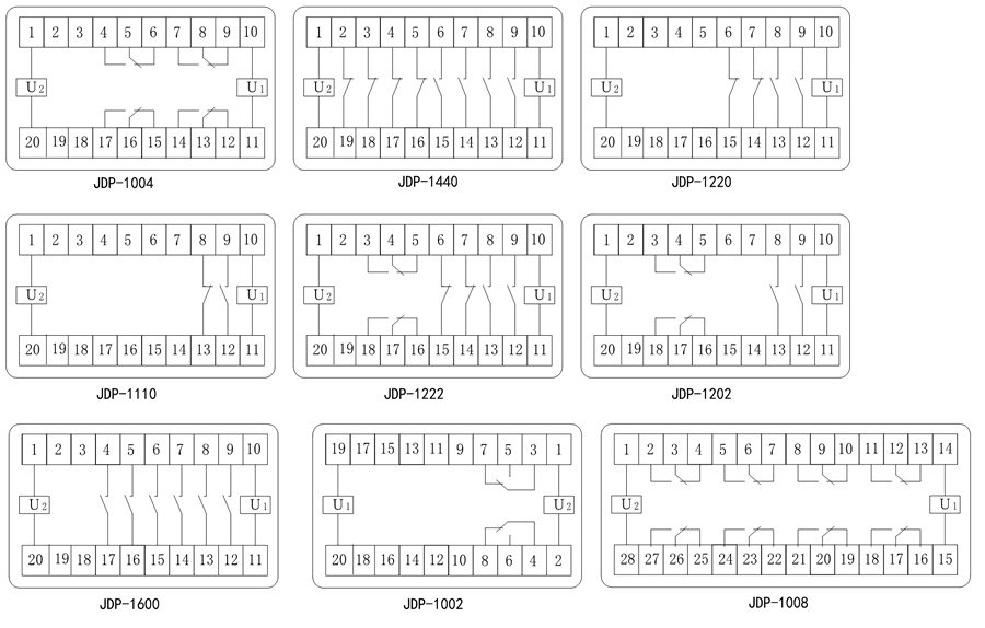 JDP-1600內(nèi)部接線圖