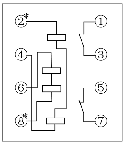 DT-13/90內(nèi)部接線圖